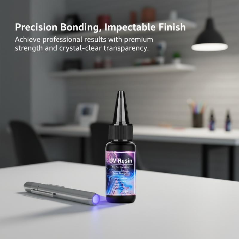 Resin Art Light - 20g/30g/50g UV 에폭시 수지 접착제 DIY