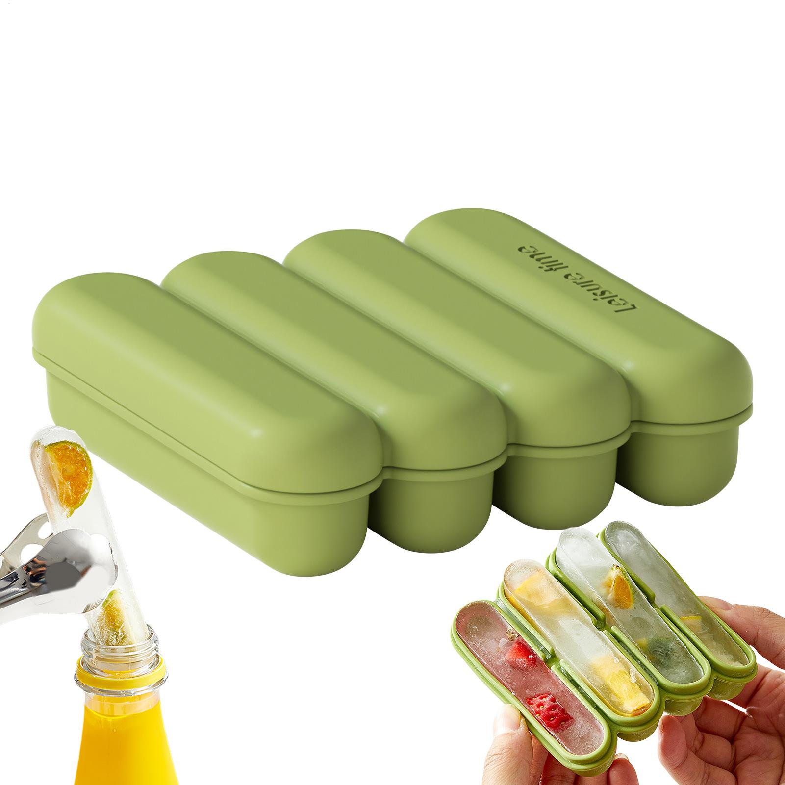 Tray Mold Rectangle - 직사각형 얼음틀 유연한 주방용품 실리콘 좁은