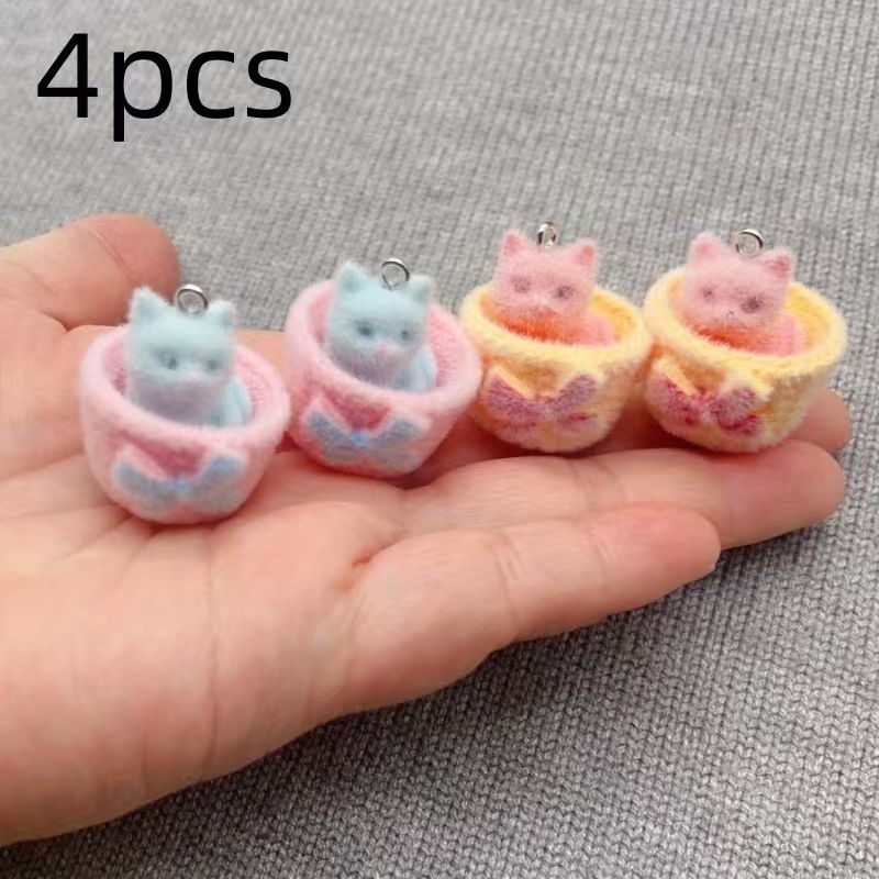 4개입 3D 플러시 레진 고양이 펜던트, DIY 쥬얼리 - Resin Art Essentials 리뷰 및 가격