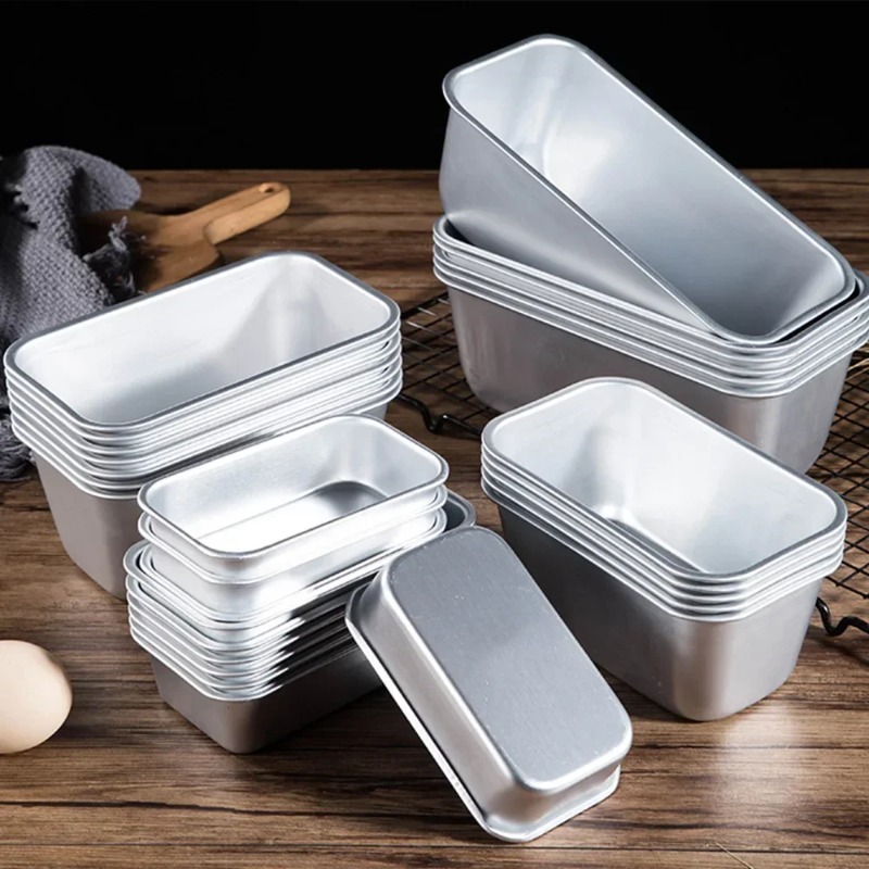 5가지 크기의 알루미늄 로프 팬 직사각형 베이킹 케이크 - Tray Mold Rectangle 리뷰 및 가격