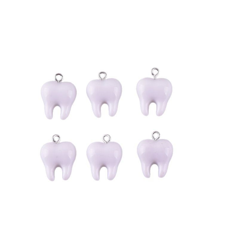 귀여운 흰색 치아 레진 펜던트 10개, 작은 치아 참  - Resin Art Essentials 리뷰 및 가격