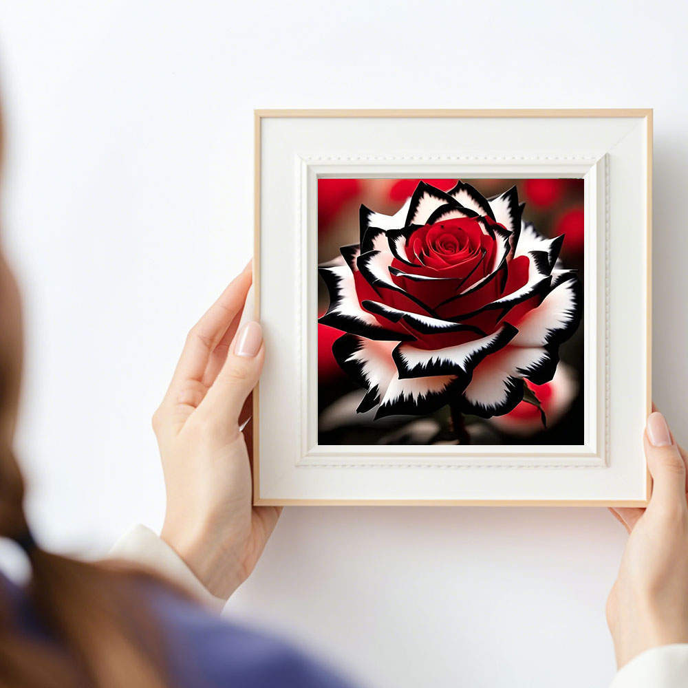 HUACAN 1개 다이아몬드 페인팅 장미 꽃잎 참 레드 - Resin Art Rose Petals 리뷰 및 가격