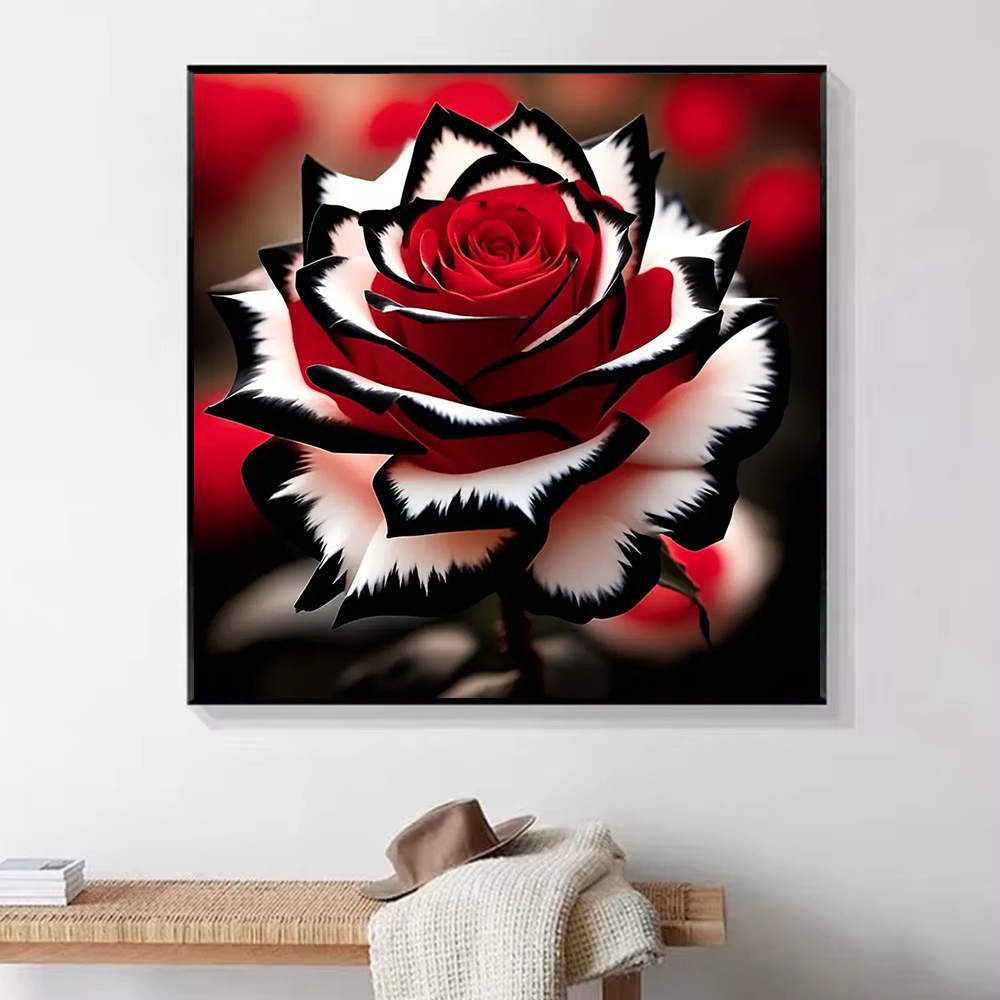 HUACAN 1개 다이아몬드 페인팅 장미 꽃잎 참 레드 - Resin Art Rose Petals 리뷰 및 가격