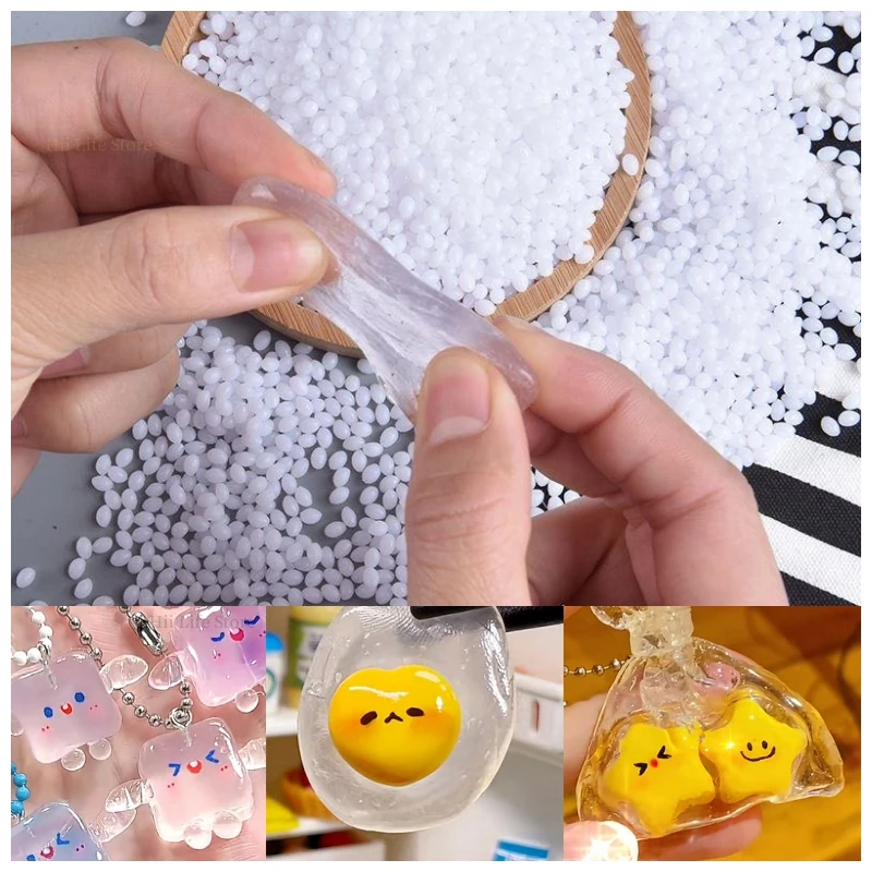 50g 무료 수지 모양의 점토 열가소성 크리스탈 점토  - Resin Art Clay 리뷰 및 가격