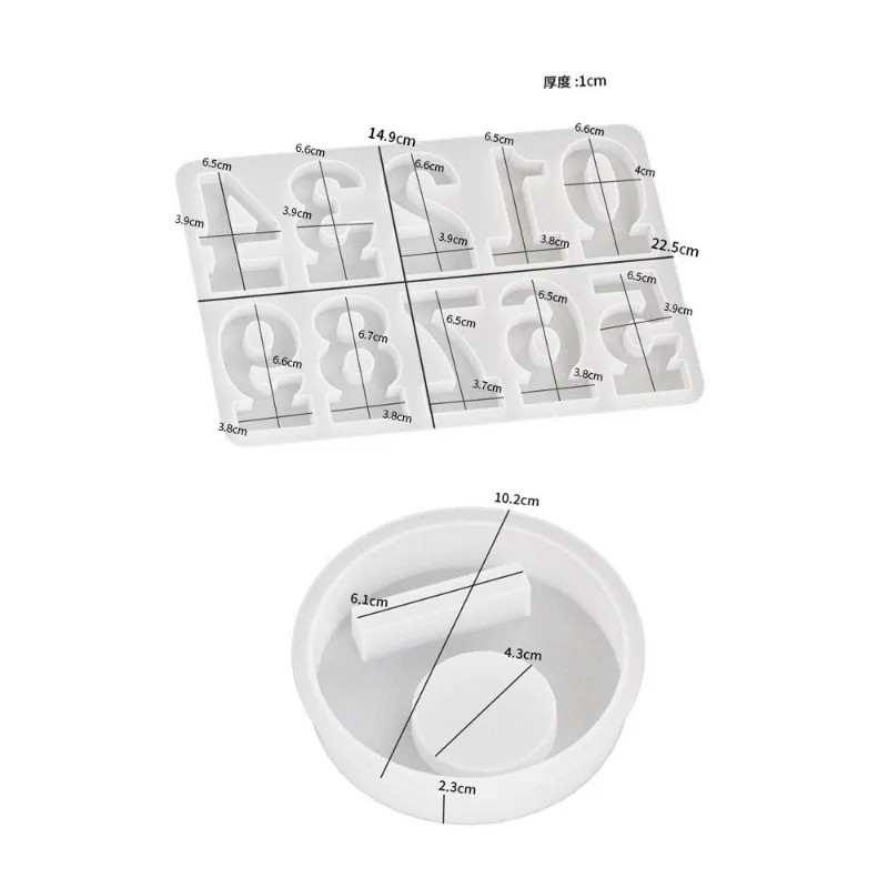 2pc 생일 케이크 실리콘 몰드 홀더 티라이트 홀더 만 - Resin Art And Craft 리뷰 및 가격