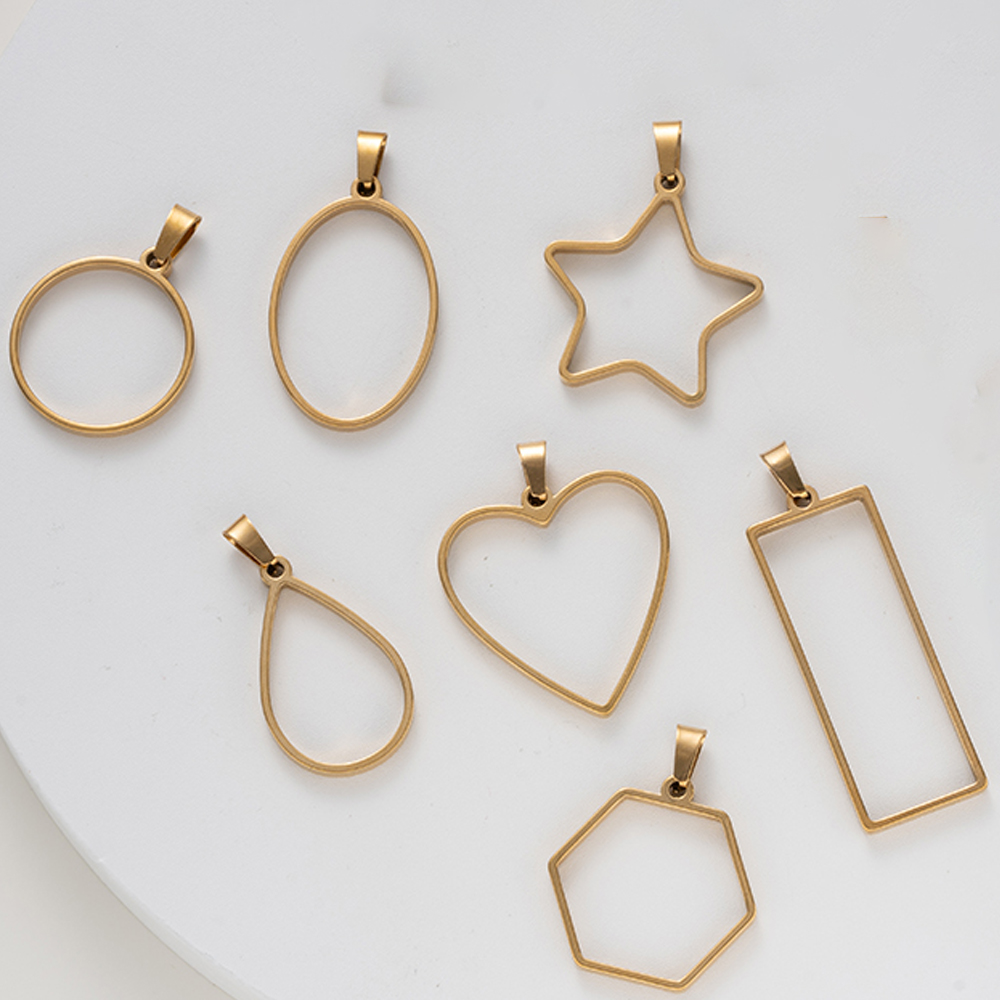 5개 스테인리스 스틸 오픈 백 레진 몰드 펜던트 블랭크 - Resin Art Essentials 리뷰 및 가격