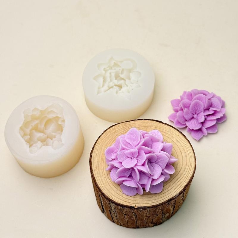 ● 수국 꽃 실리콘 몰드 DIY 아로마테라피 양초 석고 - Resin Art Clay 리뷰 및 가격
