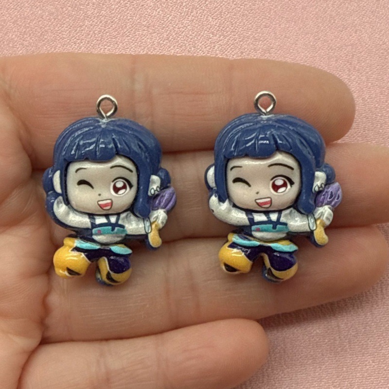 10개 레진 만화 펜던트, DIY 쥬얼리 제작 귀걸이, - Resin Art Essentials 리뷰 및 가격