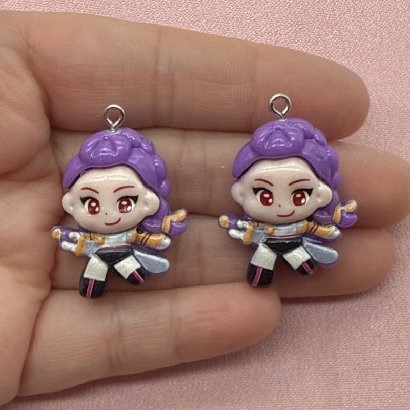 10개 레진 만화 펜던트, DIY 쥬얼리 제작 귀걸이, - Resin Art Essentials 리뷰 및 가격