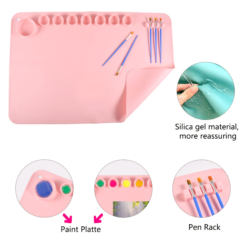 DIY 수지 공예용 논스틱 실리콘 시트, 실리콘 페인팅 - Resin Art Clay 리뷰 및 가격