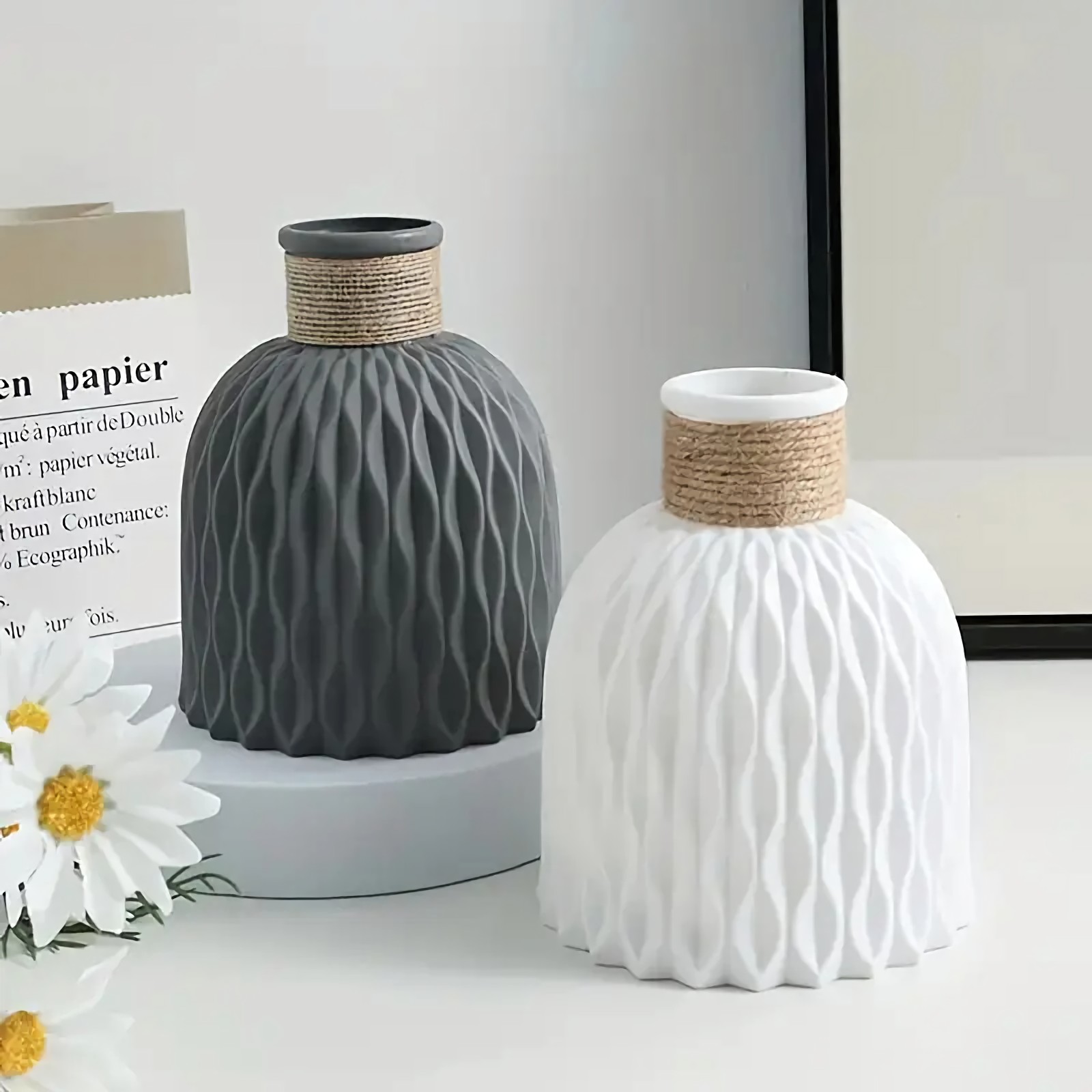 DIY 물결 무늬 꽃병 실리콘 몰드 수제 화분 콘크리트 - Resin Art Clay 리뷰 및 가격