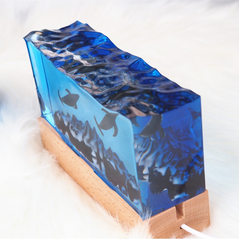 DIY 레진 공예 조명 수중 풍경 실리콘 몰드 산 모양 - Resin Art Light 리뷰 및 가격
