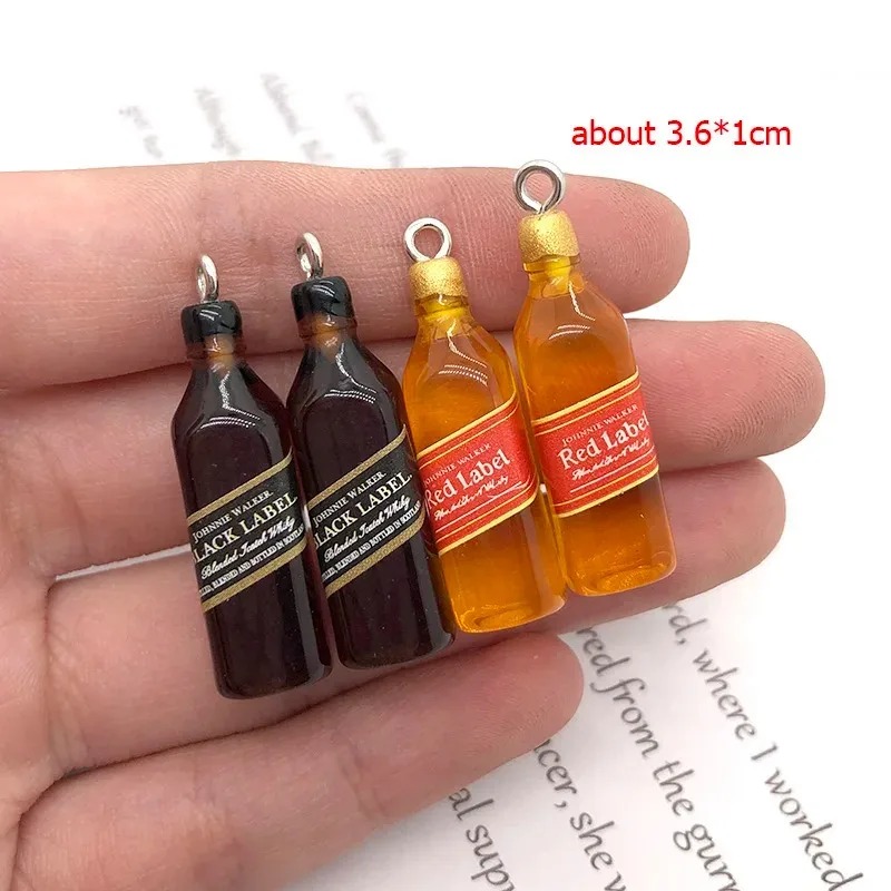 10Pcs 작은 와인 바 병 수지 참 DIY 귀걸이 액 - Resin Art Essentials 리뷰 및 가격