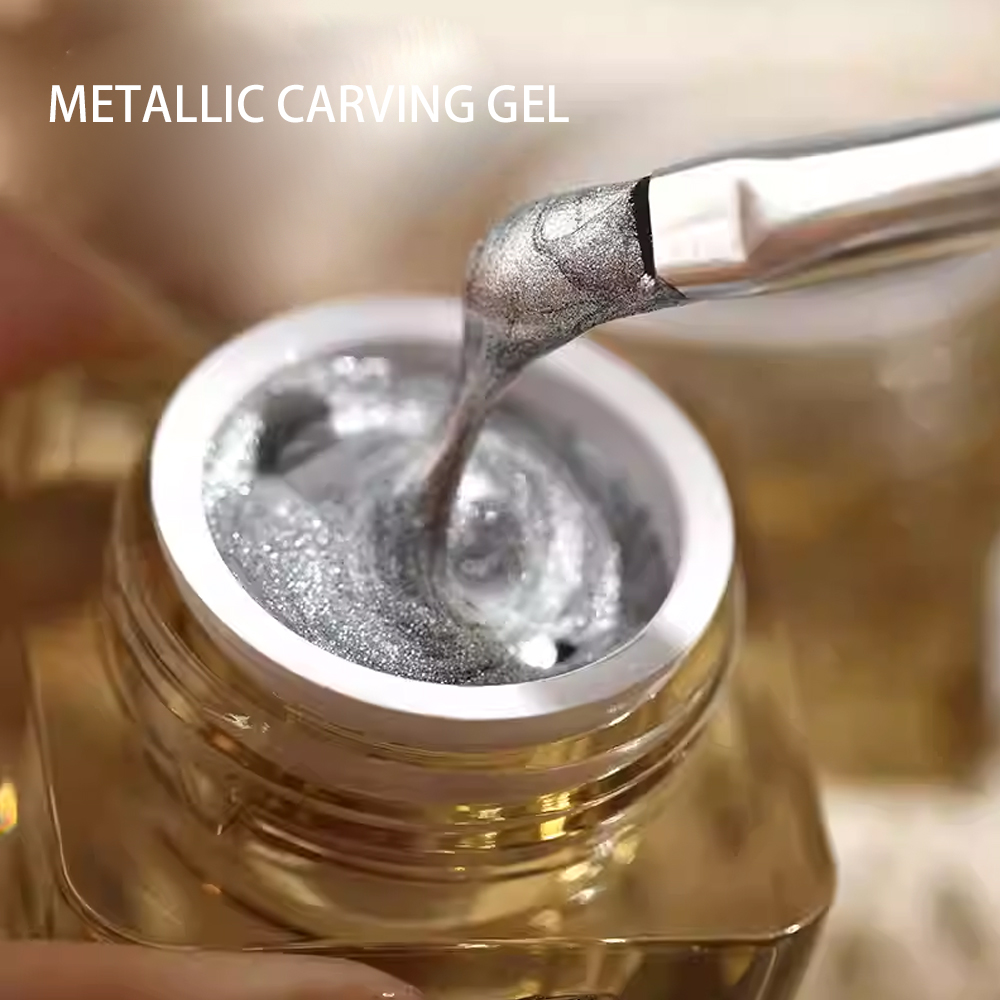 8g 메탈릭 카빙 젤 3D 엠보싱 네일 아트 페인팅 젤 - Resin Art Rose 리뷰 및 가격