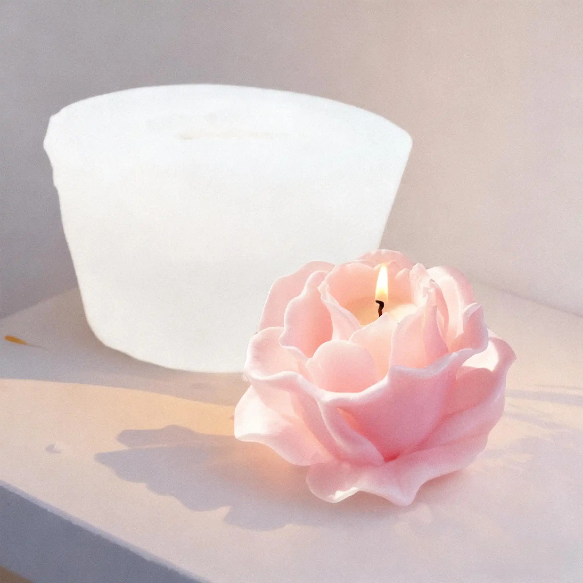 1개 3D 우아한 장미 실리콘 몰드 - 재사용 가능한  - Resin Art Rose Petals 리뷰 및 가격