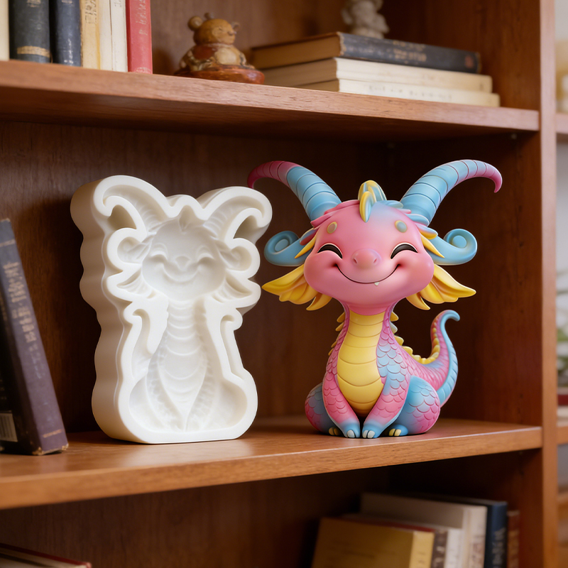 귀여운 작은 용 실리콘 몰드, 재사용 가능한 수지 몰드 - Resin Art Clay 리뷰 및 가격
