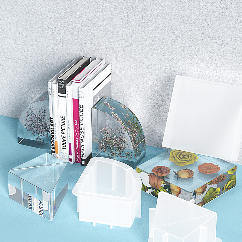 수지 제작용 DIY 크리스탈 수지 금형, 대형 사다리꼴 - Resin Art Made Simple Book 리뷰 및 가격