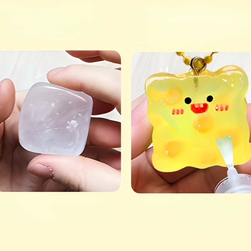 0.5/1KG 무료 수지 수제 Diy 재료 홈 메이드  - Resin Art Clay 리뷰 및 가격