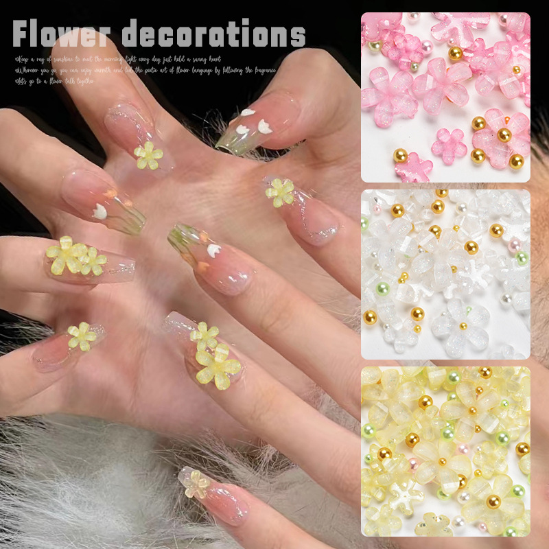 여름 프레시 미니 펄 레진 핑크 카멜리아 로즈 3D 네 - Resin Art Rose Petals 리뷰 및 가격